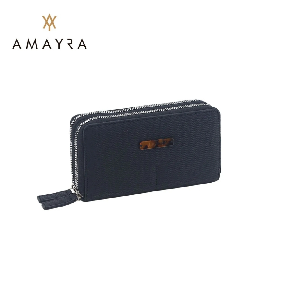 BILLETERA DOBLE DIVISION SIMIL CUERO AMAYRA
