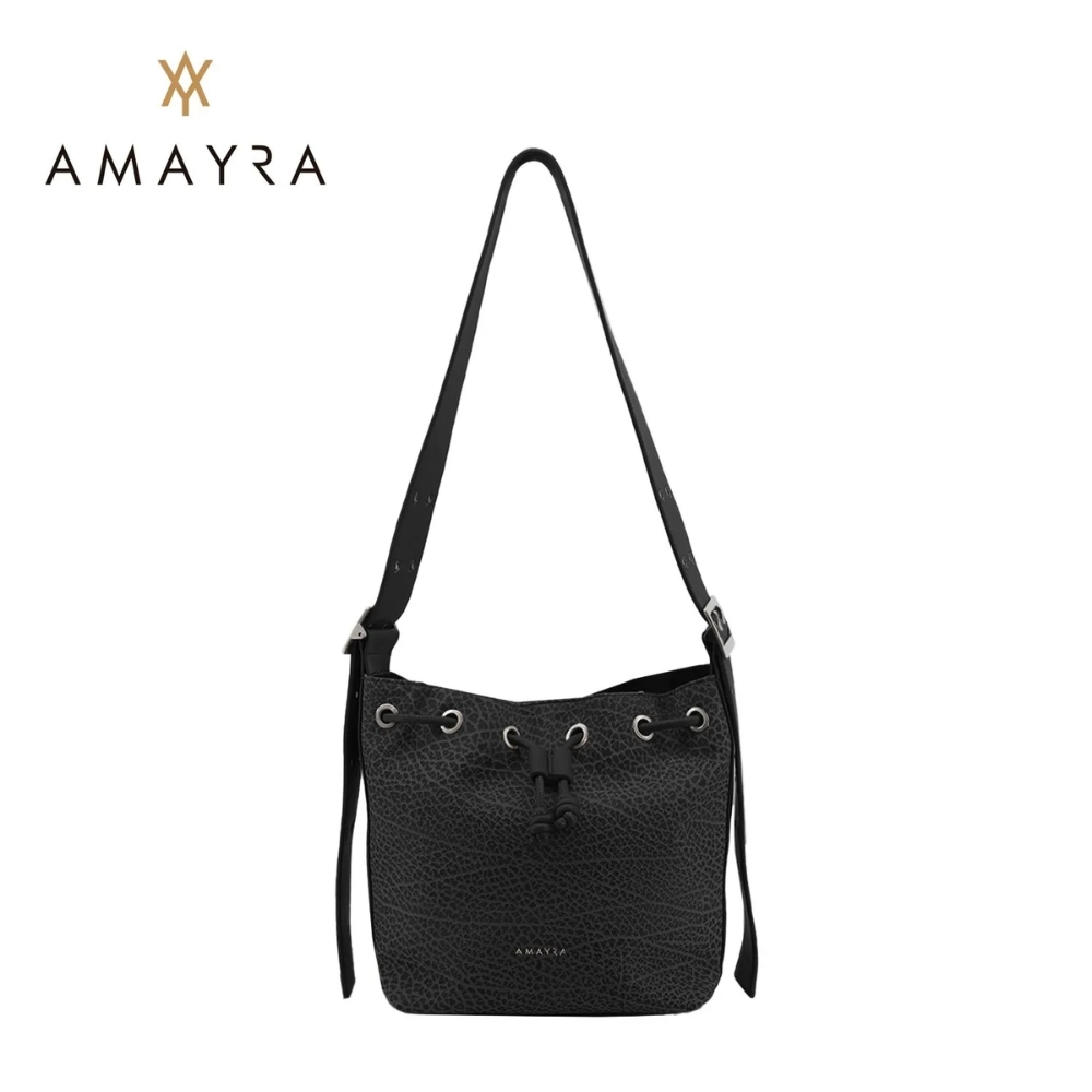 CARTERA CON HEBILLA SIMIL CUERO AMAYRA