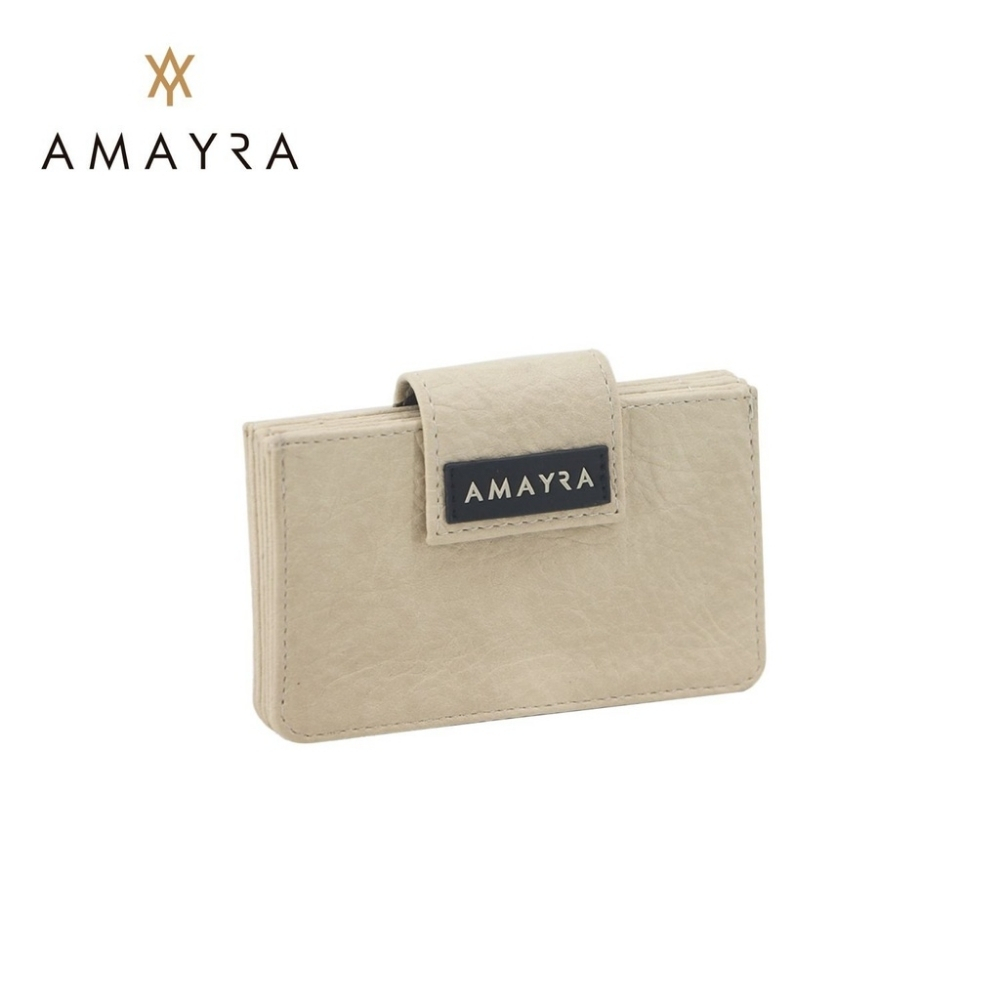 BILLETERA CON TARJETERO Y SOLAPA AMAYRA