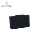 BILLETERA CON TARJETERO COSTURA SIMIL CUERO AMAYRA