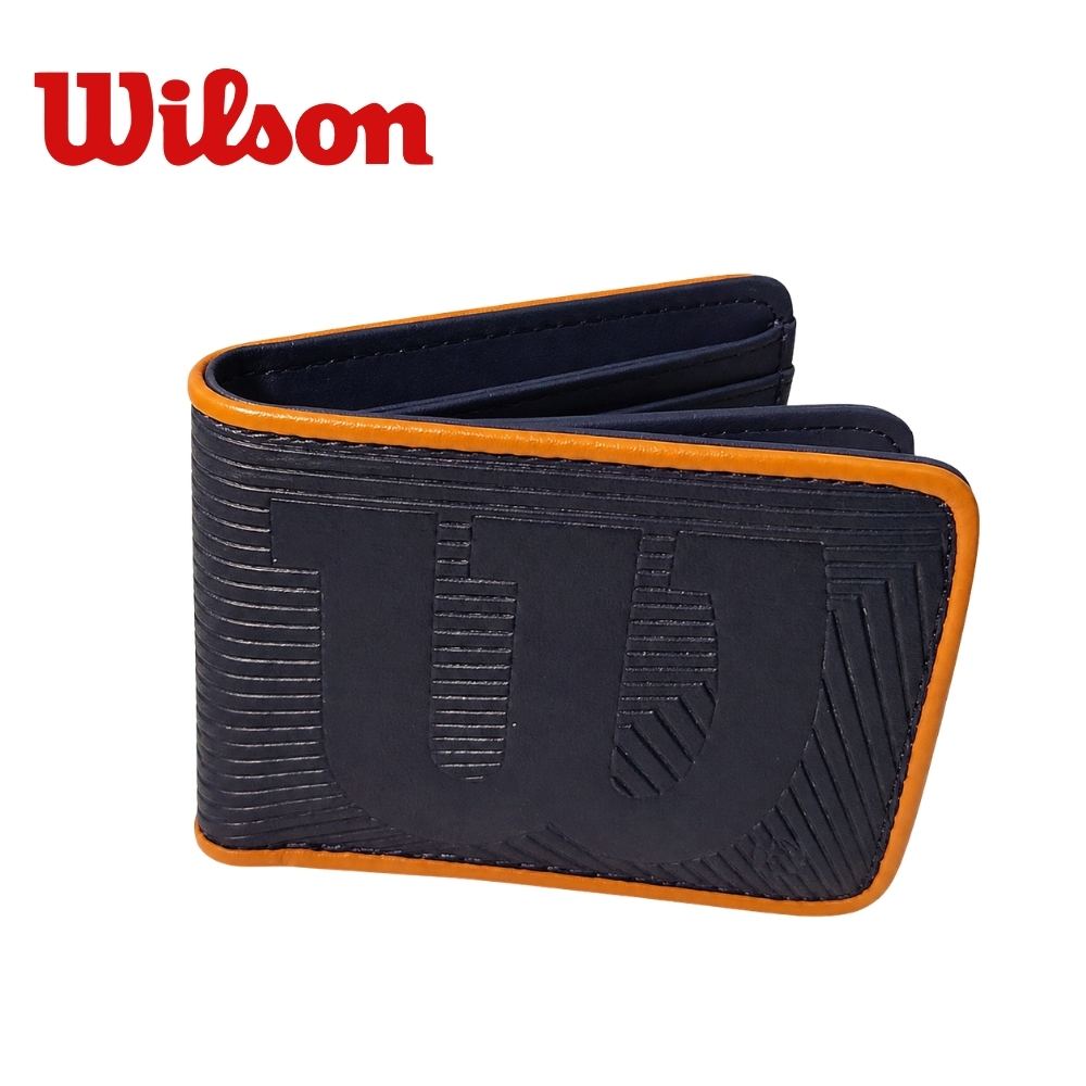 BILLETERA HOMBRE LOGO WILSON EN CUERO PU