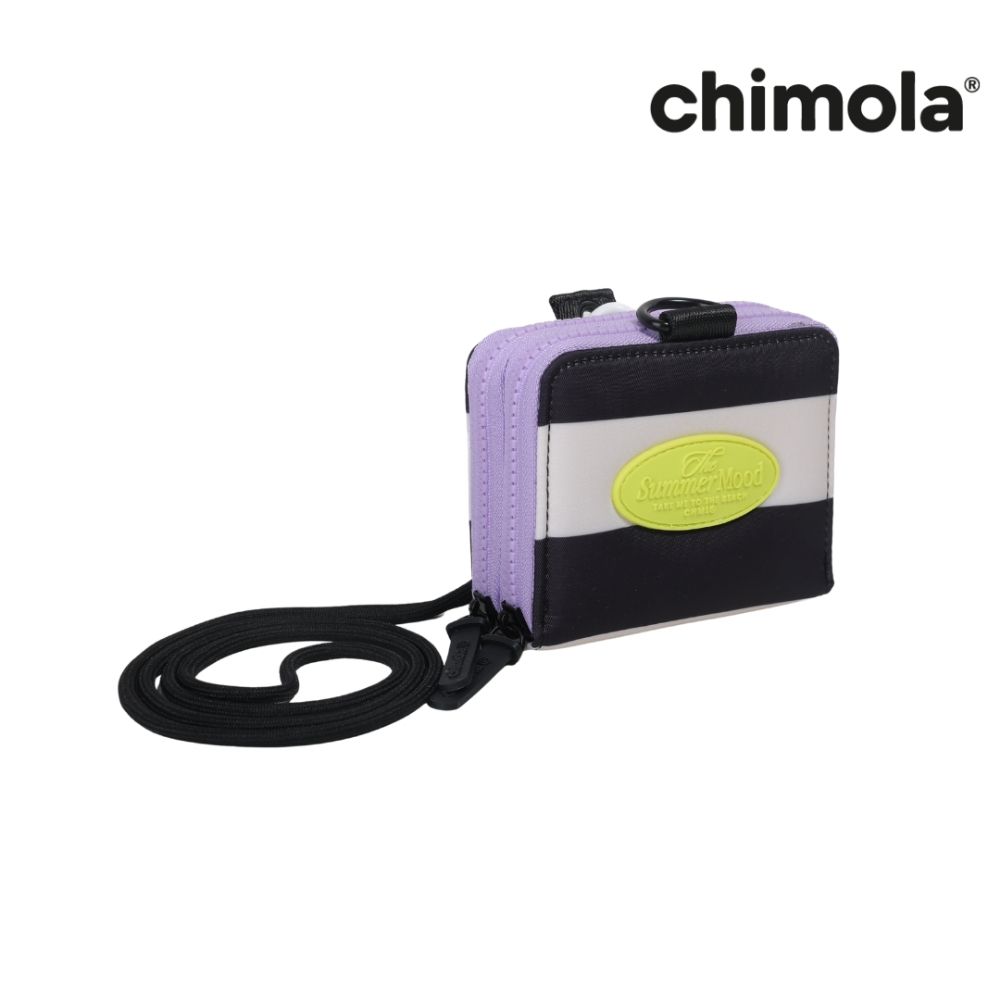 BILLETERA POCKET BICOLOR SIMIL CUERO CHIMOLA