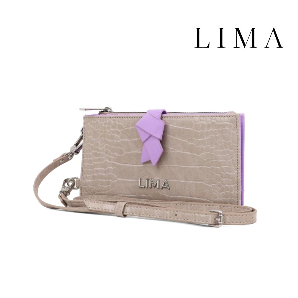 BILLETERA TEXTURA SIMIL CUERO LIMA
