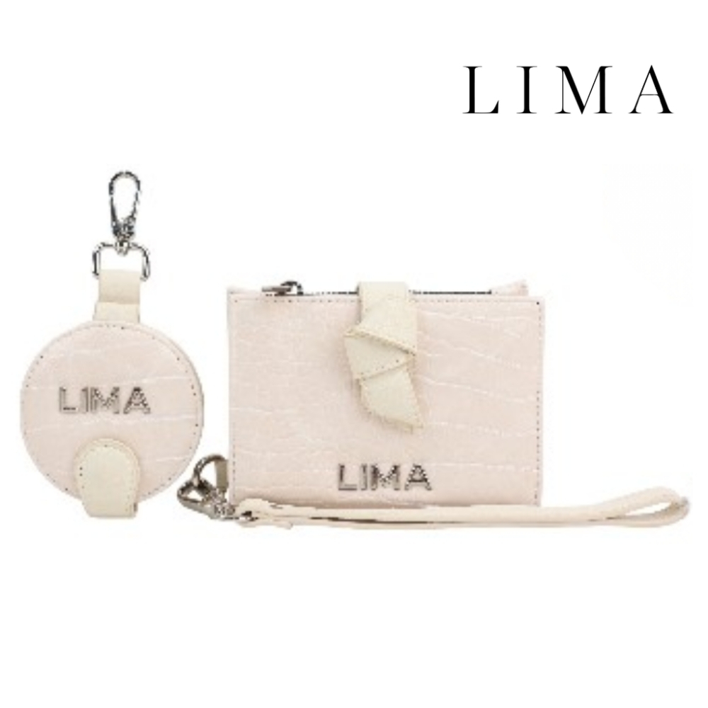 BILLETERA CON MONEDERO CROCO SIMIL CUERO LIMA