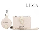 BILLETERA CON MONEDERO CROCO SIMIL CUERO LIMA