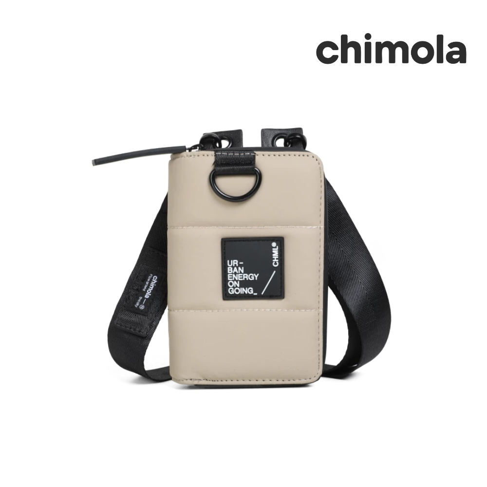 BILLETERA VERTICAL CON CORREA AJUSTABLE CHIMOLA