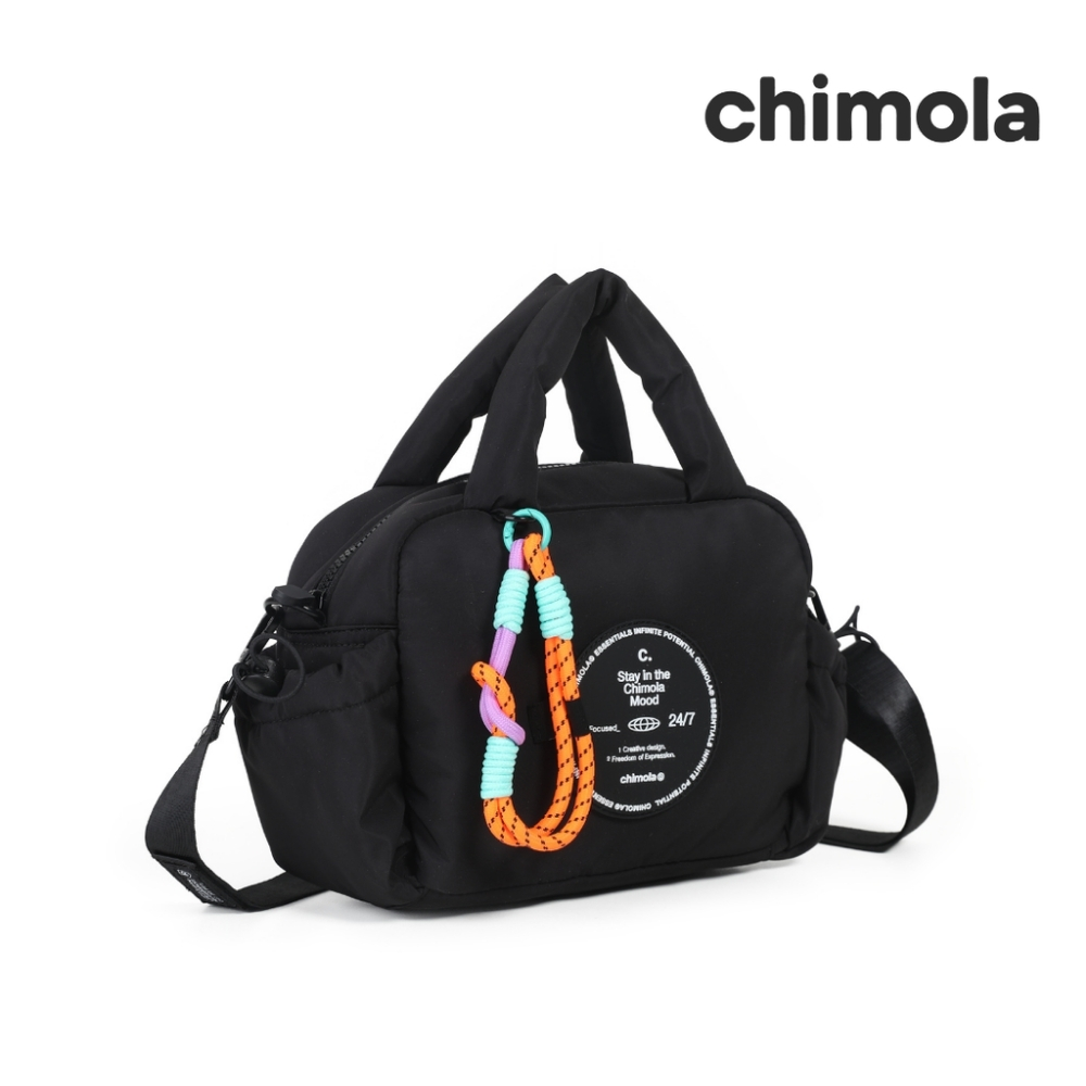 CARTERA LISA CON APLIQUE POLIESTER CHIMOLA