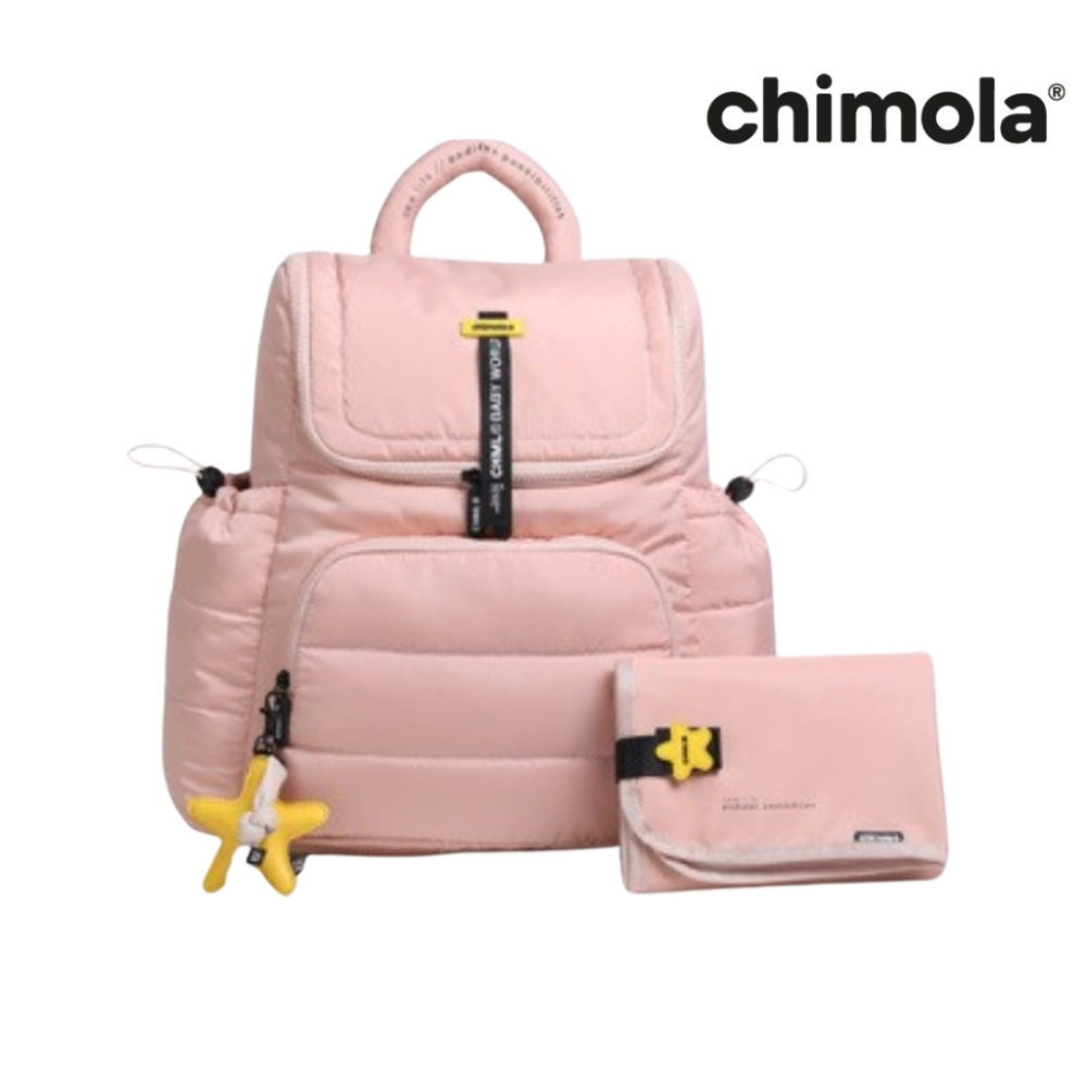 MOCHILA MATERNAL CON CAMBIADOR PUFFER CHIMOLA