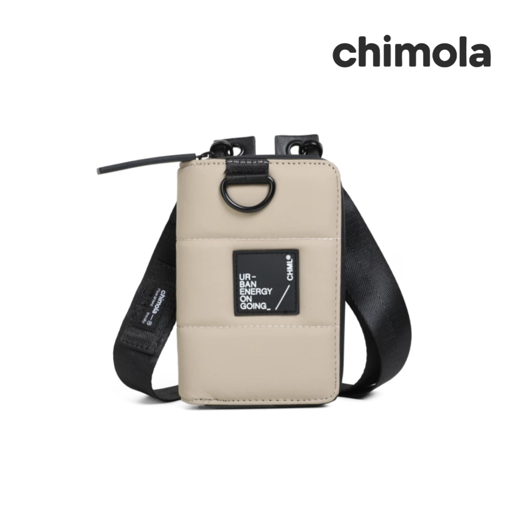 BILLETERA VERTICAL CON CORREA AJUSTABLE CHIMOLA