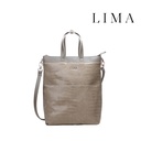 BOLSO MOCHILA PORTANOTEBOOK SIMIL CUERO LIMA