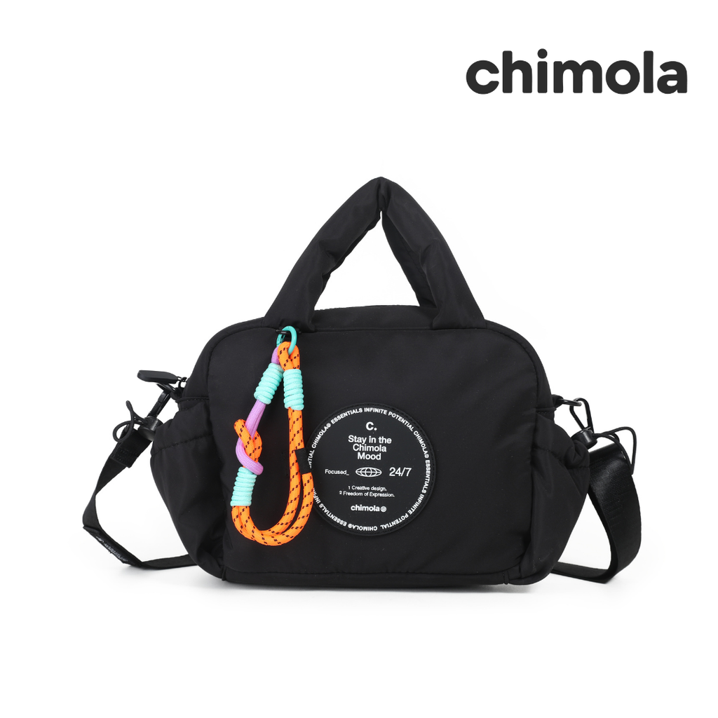 CARTERA LISA CON APLIQUE POLIESTER CHIMOLA