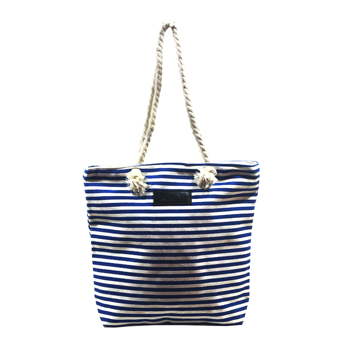 BOLSO PLAYERO RAYAS FINAS