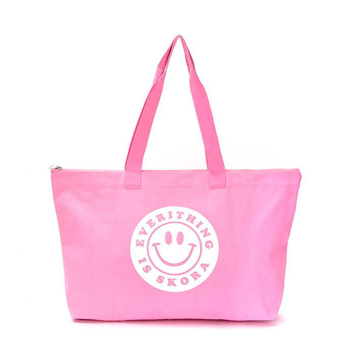 BOLSO PLAYERO SMILE ROSA