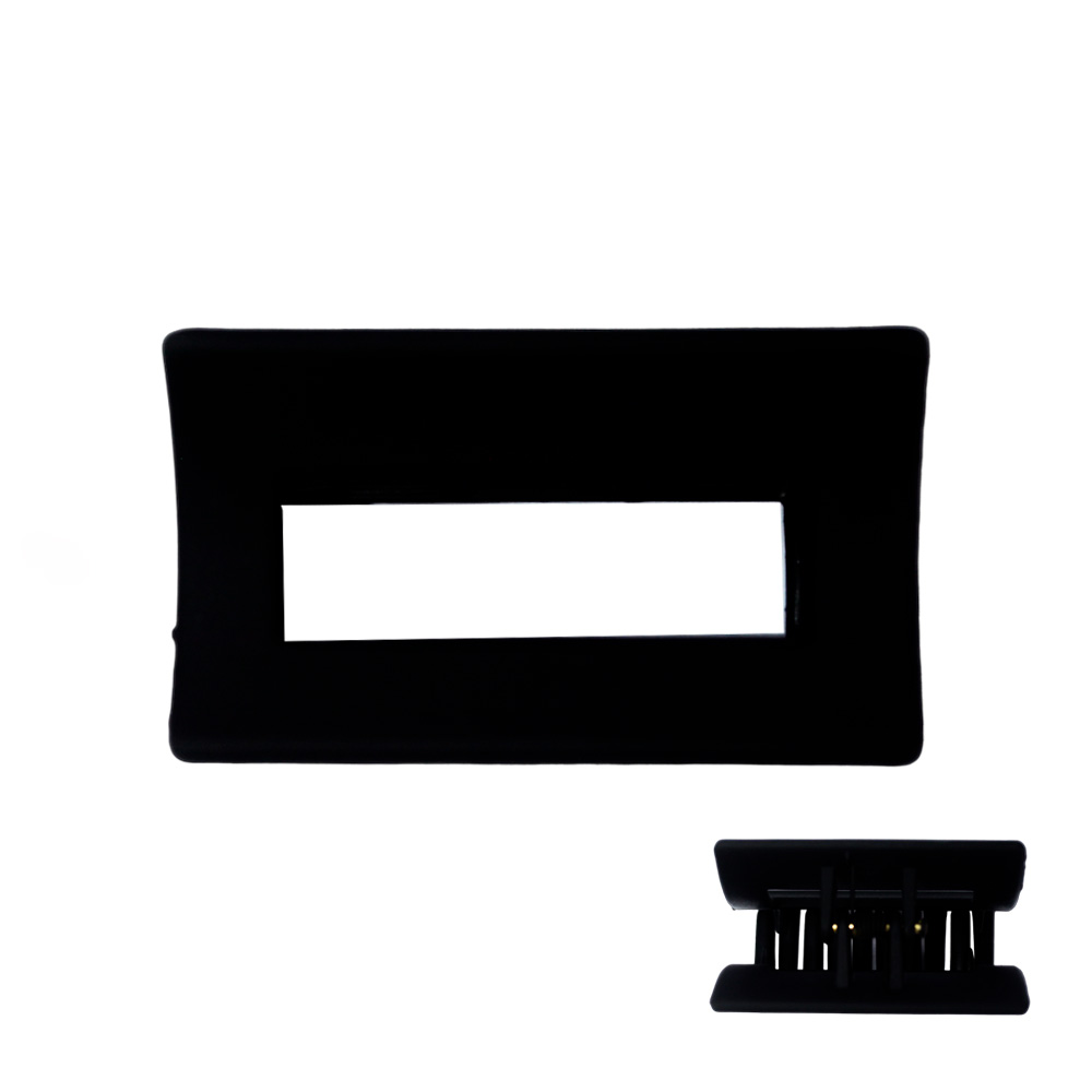 BROCHE RECTANGULAR MATE