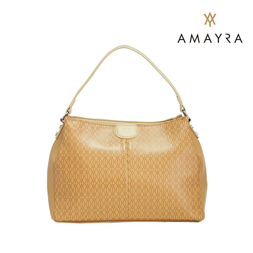 CARTERA ESTILO HOBO AMAYRA 27x37x13cm