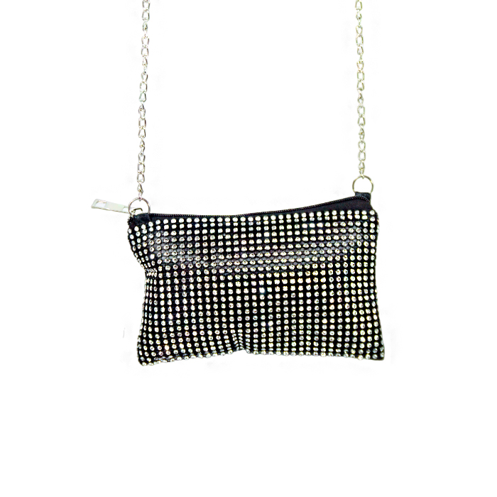 CARTERA FULL STRASS MINISOBRE CON CADENA