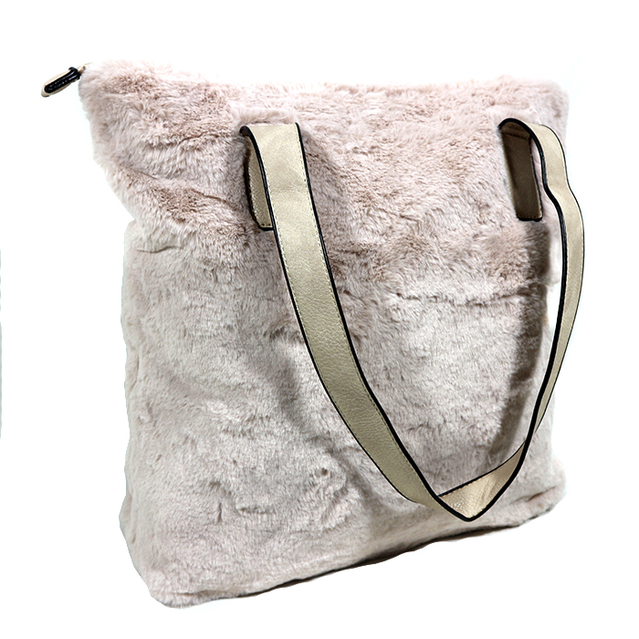 CARTERA LISA DE PELUCHE