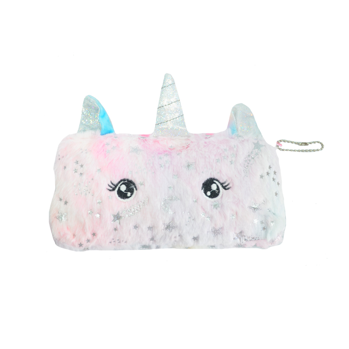 CARTUCHERA UNICORNIO DE PELUCHE
