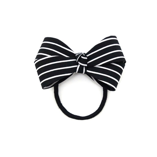 [35102] COLERO ELASTICO MOÑO A RAYAS