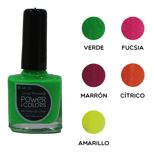 [20900] ESMALTE PARA UÑAS POWERS COLORS