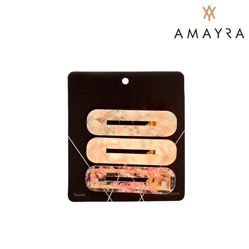 [36541] HEBILLA PARA CABELLO CON FLORES AMAYRA