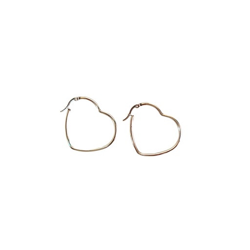 [37795] ARO ACERO CORAZON 30MM DORADO