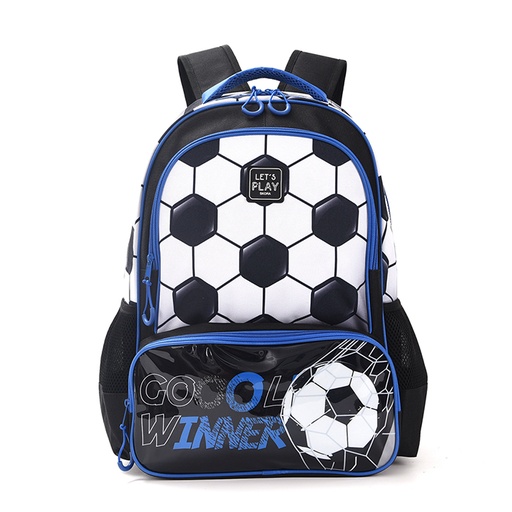 [39748] MOCHILA 18" FUTBOL TRES CIERRES 32X45X15CM