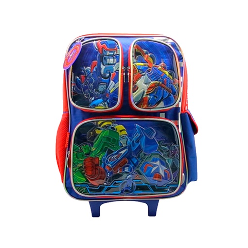 [39692] MOCHILA AVENGERS 18" CON CARRO