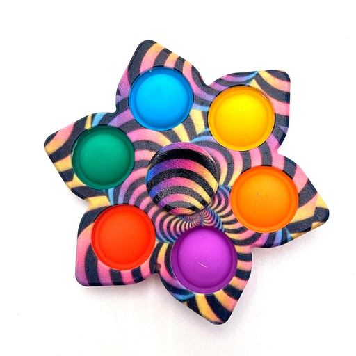 [41206] POP IT SPINNER 6 COLORES