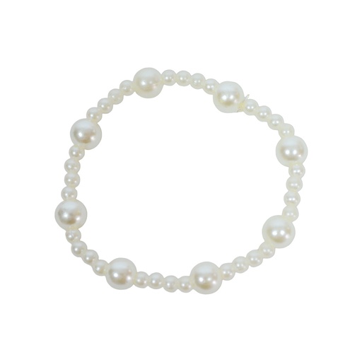 [42868] PULSERA ELASTICA DE PERLAS