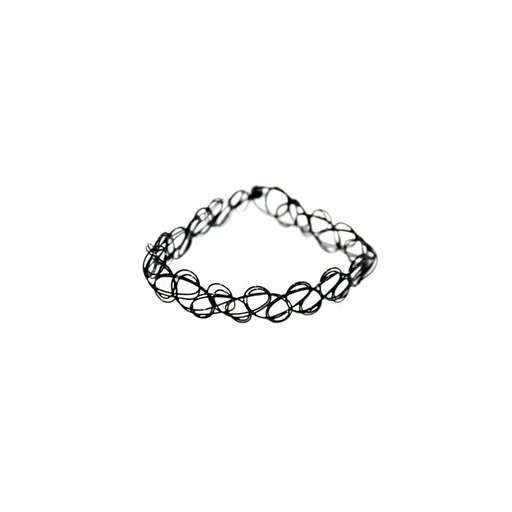 [40899] PULSERA ELASTICA NEGRA
