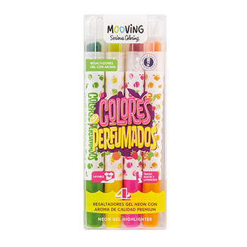 [35374] RESALTADORES GEL POR 4 COLORES