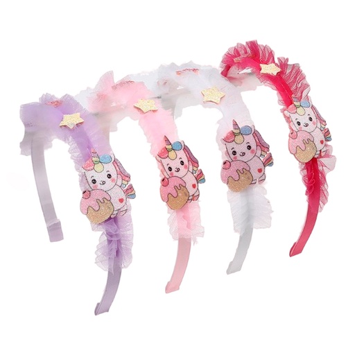 [42552] VINCHA C/ UNICORNIO VARIOS TONOS.