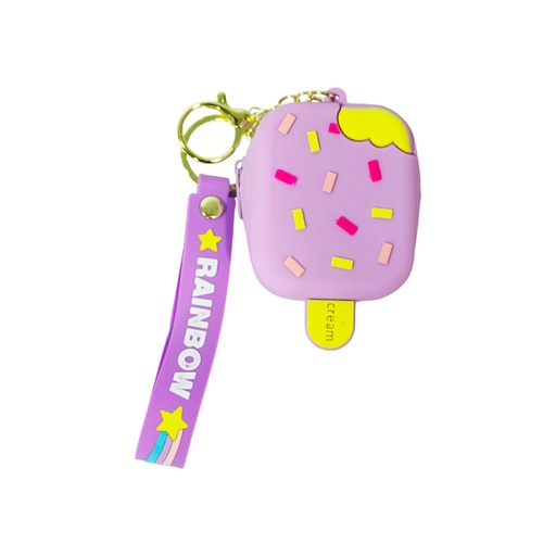 [45871] LLAVERO MONEDERO SILICONA