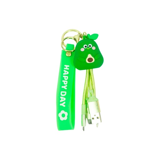 [45868] LLAVERO 3 EN 1 USB CARGADOR