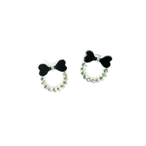 [45886] AROS STRASS X6 PARES CAJA