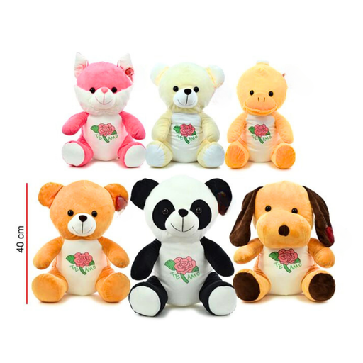 [47538] PELUCHE ANIMALES SURTIDOS 40CM