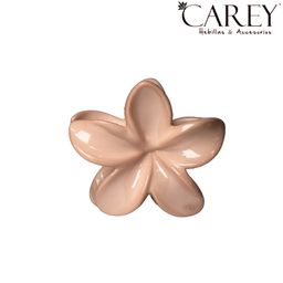 [48358-4] BROCHE FLOR CAREY  COLORES LISOS
