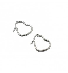 [26378] AROS DE ACERO ARGOLLA CORAZON 20MM