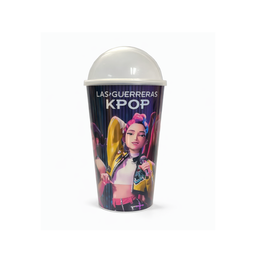 [51301] VASO CON TAPA GUERRERAS KPOP