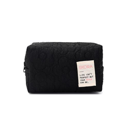 [51077-3] PORTACOSMETICO WAFFLE FLORES SKORA