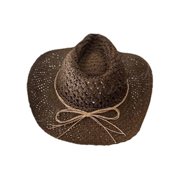 [51102-3] GORRO TEXANO PLAYERO DE RAFIA