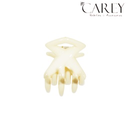 [44592-1] BROCHE CAREY 3 DIENTES ROMBO