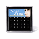 [45879] PIERCING BLANCO DE NARIZ CAJA X24U