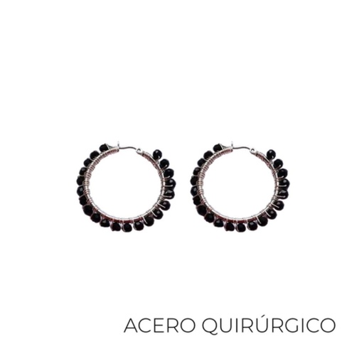 [TI08] AROS ARGOLLA ACERO QUIRURGICO PIEDRAS XPAR