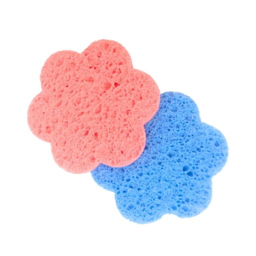 [TI43] ESPONJA FLOR PARA SKINCARE