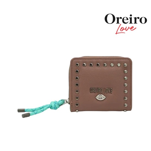 [T184] BILLETERA POCKET TACHAS SIMIL CUERO OREIRO LOVE