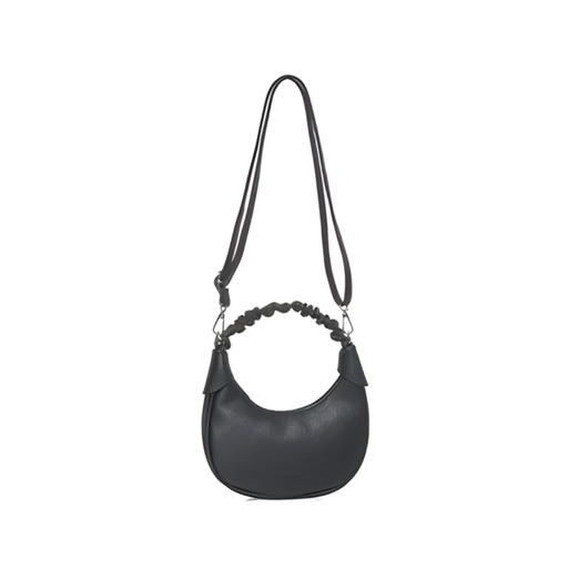 [T213] CARTERA MANIJA COLOR LISO SIMIL CUERO TRENDY