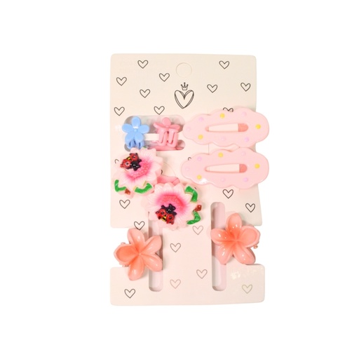 [TI284] SET DE ACCESORIOS PARA PELO COLORES