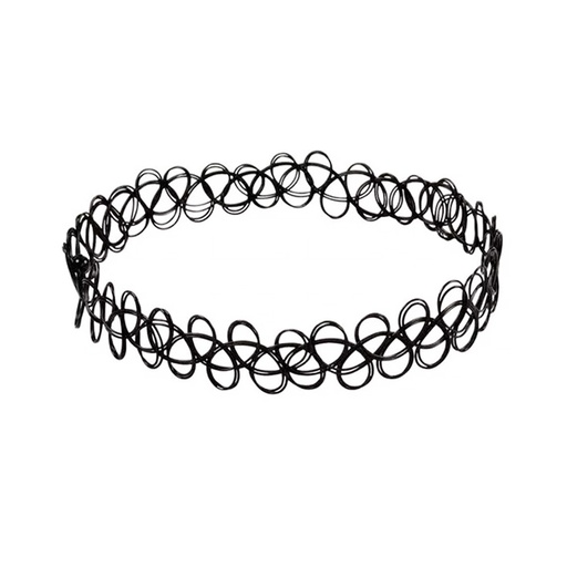 [TI301] COLLAR CHOKER TRENZADO ELASTICO 